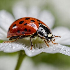 ladybird on a leaf