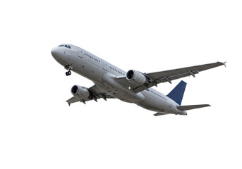 Airplane isolated on White background