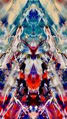 Abstract art background . Hand painting artwork on canvas .