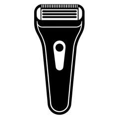 electric shaver isolated on white background