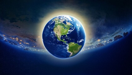 Fototapeta premium earth in space