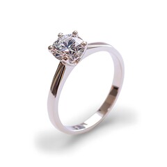 Diamond Ring Closeup.