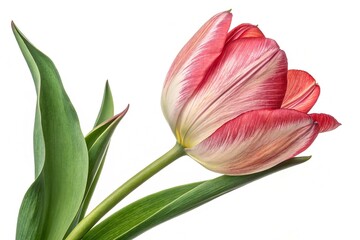 Naklejka premium Tulip isolated on transparent background