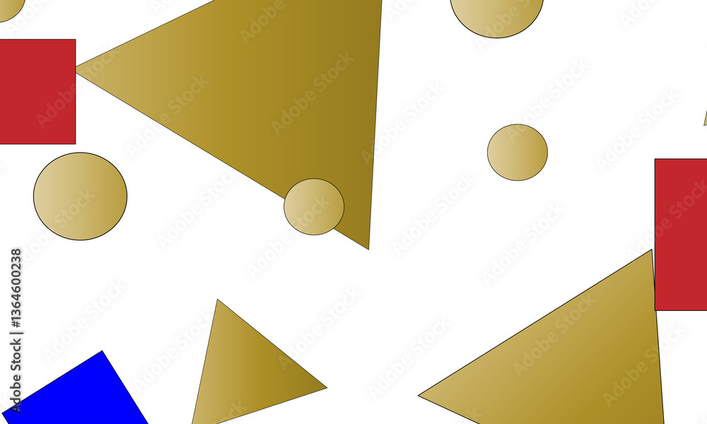 Fototapete vibrant abstract design showcases overlapping circles and geometric shapes in different hues this st