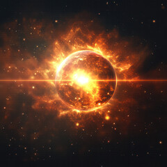 Obraz premium planet in space