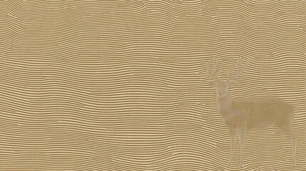Deer Wood Grain Texture Background Design.