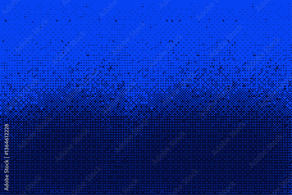 Aufkleber pixel gradient background. pixellated noise layer. halftone dot texture