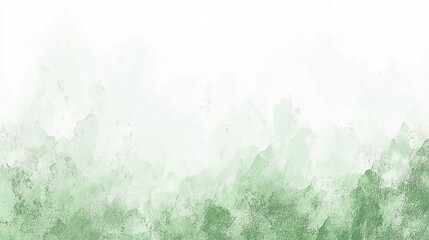 Soft green watercolor abstract background with gentle gradients and textures for design use