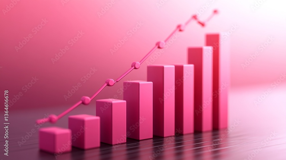 Aufkleber simplified d bar chart with clear numeric values above each bar, clean background, and muted palette