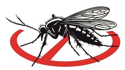 Mosquito Warning Sign