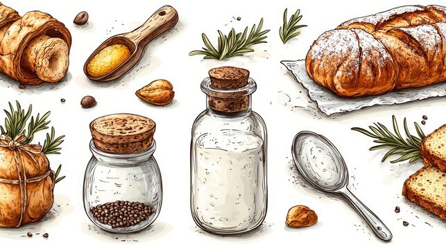 Bakery items and ingredients