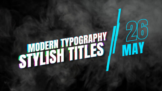 Trendy Title 04