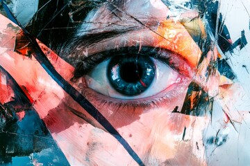 Health risk. Chronic disorder - autoimmune disorders: abstract image of physical state. Health problem. Metaphorical autoimmune disorders perceptions of a long-lasting disorder. Medical ethic.