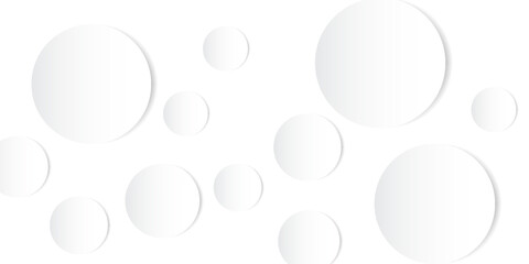 abstract white light background with round texture composition. minimalist design modern background eps10