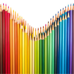 Colorful Pencils Background