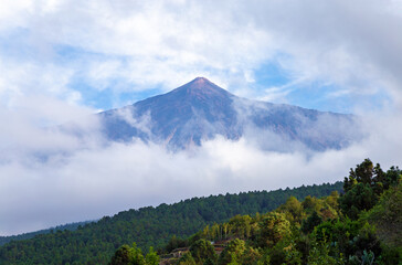 Fototapeta premium Volcano El Teide, Island Tenerife, Canary Islands, Spain, Europe.