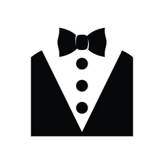 bow tie icon tuxedo © Amir