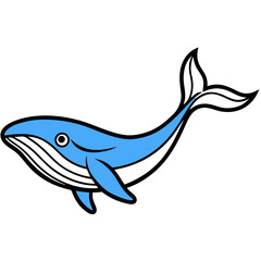 vector illustration of a fish