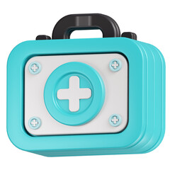 Medical Kit 3D Illustration
