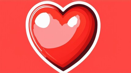 red heart