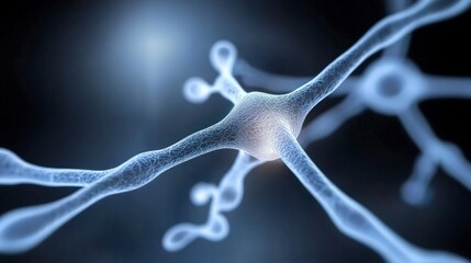 Serotonin Neuron Network  Brain Cell  Neural Pathways  Happiness  Well being  Microscopic