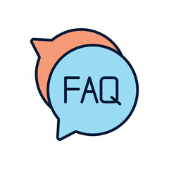 Faq Vector icon
