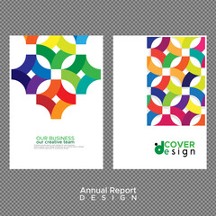 Annual report cover design