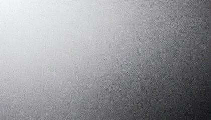 Gray grainy background with black and white gradient, abstract grayscale monochrome noise texture for banner, header, and cover design