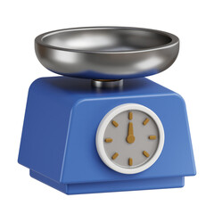 Weighing Machine 3D Illustration