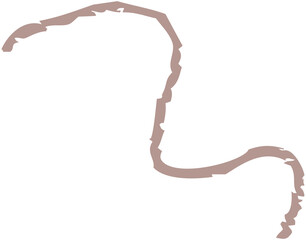 Hand drawn line
