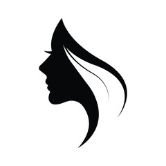 woman logo icon vector