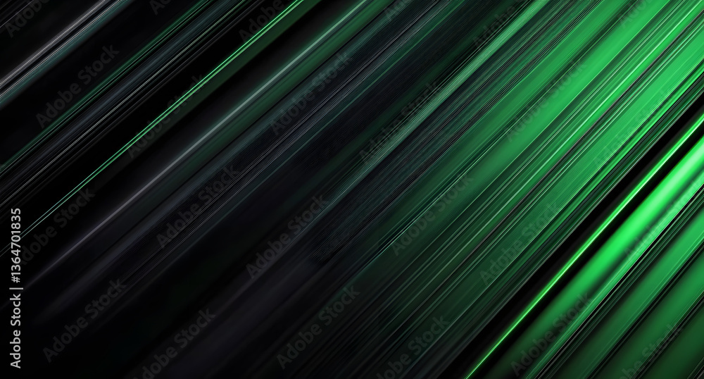 Poster background black and green dark are light with the gradient is the surface with templates metal text