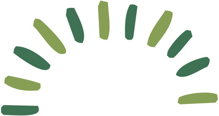 Obraz premium Abstract Organic Shape Icon 