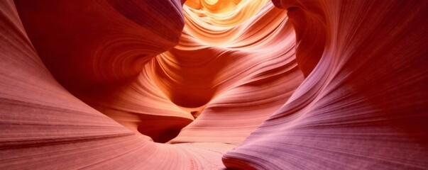 Swirling red sandstone formations in Lower Antelope Canyon, red sandstone, canyons