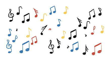 music, musical, note, symbol, icon, simple, signs, element, art, sound, mark, piano, classic, concert, black, play, flat, design, style, treble, symphony, melody, clip, key, tone, set, collage, collec