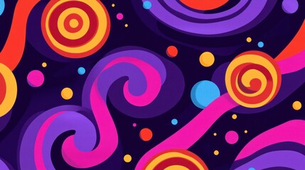 Vibrant Abstract Pattern