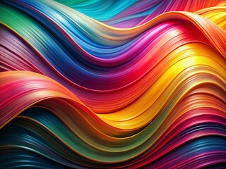 Fototapeta premium Abstract Colorful Wave Background: Vibrant Swirls & Fluid Design for Digital Art & Website Design