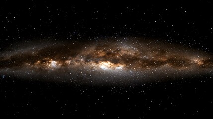 Fototapeta premium Majestic view of the Andromeda Galaxy.