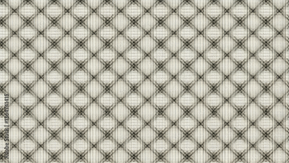 Poster intricate linear repeats: merging heritage with modern minimalism for scalable visuals in brand awar