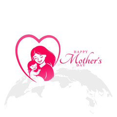 vector graphic of Mother’s Day ideal for Mother’s Day celebration