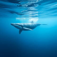 Naklejka premium Ballena