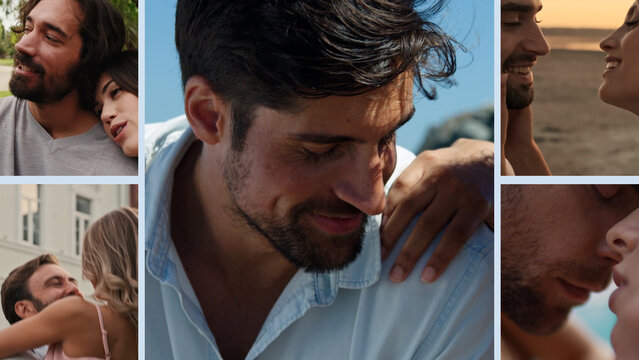 Romantic Photo Multi Screen Slideshow