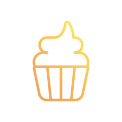Cupcake Vector icon