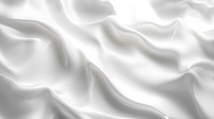 Obraz premium Elegant White Silk Fabric Texture