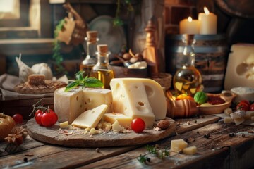 Bavarian Cheese with Traditional Flavor