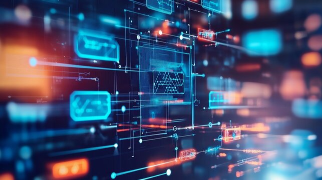 A machine learning engineer designing AI systems for intelligent healthcare diagnostics in medical imaging, advanced medical imaging center with AI systems analyzing X-rays, MRIs