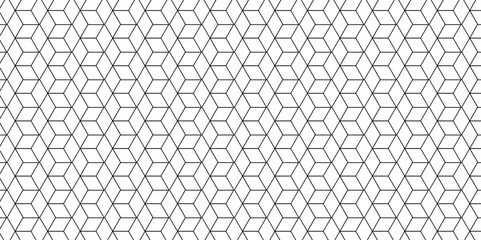 Fototapeta premium Vector grid metal gradient science web tech connection triangle diamond honeycomb hexagon art. Seamless pattern with hexagon square cube geometric pattern shapes grid metal element texture design.