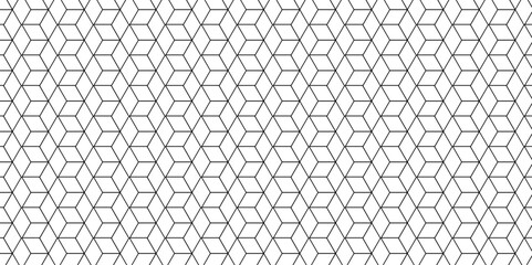 Fototapeta premium Vector grid metal gradient science web tech connection triangle diamond honeycomb hexagon art. Seamless pattern with hexagon square cube geometric pattern shapes grid metal element texture design.