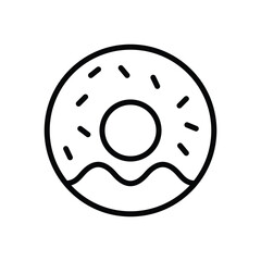 Donuts Vector icon
