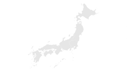 Japanese map white minimalis